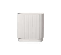 Vase ASA, blanc ART DECO 26 x 12 cm, H. 30 cm 63014091 Nouveauté 2020 Le lot promotionnel comprend 4 exemplaires de l'article mentionné, un cadeau et un don