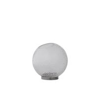 Vase AYTM GLOBE BUBBLES Ø21 Transparent/ Argent