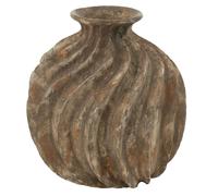 Vase Ballon en Résine Antique 34cm Multicolore
