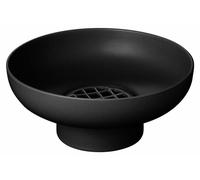 Vase Blomus MIYABI, couleur noire, taille M, en céramique, référence 66627. Article exclusif