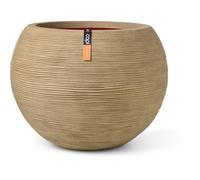 Vase boule - CAPI EUROPE - Rib NL - 40 x 32 cm - Beige