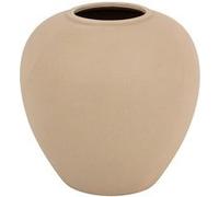 Atmosphera - Vase Boule rily céramique Beige h22cm