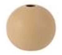 Vase boule céramique beige medium - J-line - Beige - Céramique Beige G