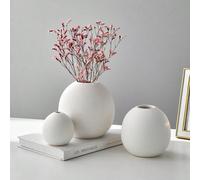 Vase boule de style nordique, vase sphérique moderne pour la décoration, décoration de maison/table de salle à manger/mariage/bureau/salon, décoration de maison, vase à fleurs, centre de table, décora