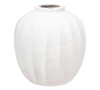 Vase Boule en Céramique "Amia" 28cm Blanc