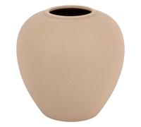 Vase Boule en Dolomite Rily 22cm Nude