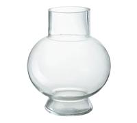Vase Boule en Verre Pinky Perfect 22cm Transparent