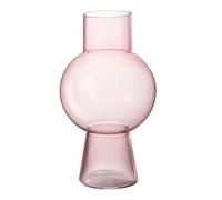 Vase Boule en Verre Pinky Perfect 31cm Rose Clair