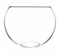 Atmosphera Vase boule en verre H23,5 cm Transparent