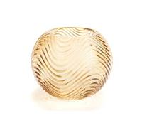 Vase boule Nais moutarde - - Jaune - Verre