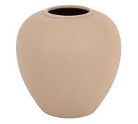 Vase boule Rily céramique taupe H22cm - Atmosphera Créateur d'intérieur