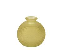 VASE BOULE VERRE CISELÉ 8.5CM 200ML PISTACHE Vert, Anis, Menthe, Eau