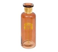 Vase Bouteille Déco Tropical Boudoir 22cm Ambre