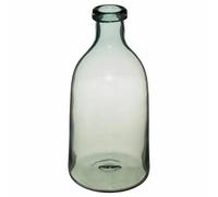 Vase bouteille en verre - Gris