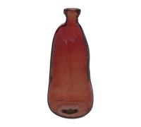 Vase Bouteille en Verre "Uly" 51cm Ambre