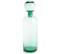 Amadeus Vase bouteille en verre - Vert