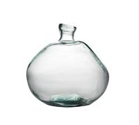 Vase bouteille Simplicity 33 cm en verre recyclé