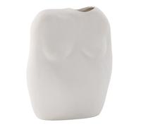 Vase Buste en Céramique "Romie" 28cm Blanc Cassé