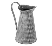 Vase Carafe Vintage "Zinc" 28cm Gris
