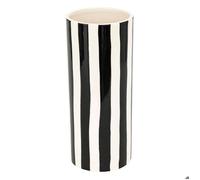 Vase céramique Edric noir & blanc H30cm - Atmosphera Créateur d'intérieur