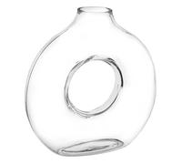Vase ""Circle"" transparent H25,5cm - Atmosphera Créateur d'intérieur