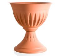 Vase Colonne 33 Cm. Couleur Marron En Plastique Art.31902