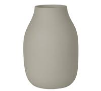 Vase COLORA L 20 cm, gris chaud, Blomus