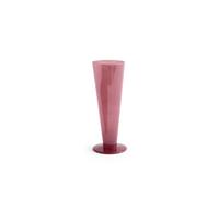 Vase Conique Rose moyen/Rouge Foncé