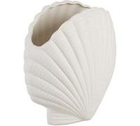 Vase coquillage - Dolomite blanche - GUSCIO - 17x9x24 cm G