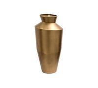 Vase Créateur d'intérieur Barrel en Métal 40.1cm Doré