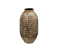 Vase Créateur d'intérieur Nora en Métal 48.5cm Doré