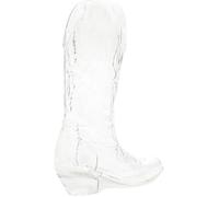 Vase CRYSTALBOOTIE 28 cm, transparent, en verre, Seletti