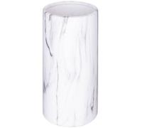 Vase Cylindre Suite 54 Marbre Blanc H20cm Atmosphera Créateur D'Intérieur