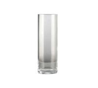 Vase cylindric H20 cm D10 cm transparent made in europe - souffle bouche