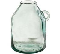 Vase Cylindrique Design Anse 25cm Transparent