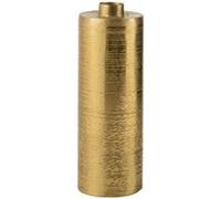 Vase cylindrique design en aluminium 20x60 cm Or Or G