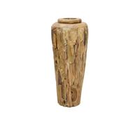 Vase de décoration 40 x 100 cm Bois de teck solide