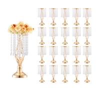 Vase de Mariage-VEVOR-Lot de 20-Supports de Fleurs de Mariage de 43 cm de Haut-pour Dîner de Mariage Cérémonie Anniversaire