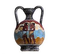 Vase De Poterie en Céramique Fait Main De Porte-gobelets D'amphore Minoenne Grecque Antique Petit