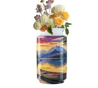 Vase De Puzzle 3D, Arts Et Artisanat Uniques pour Adultes, Puzzle des Fleurs Artistiques pour Arrangement De Fleurs Et Décoration Intérieure, Planteur De Puzzles Détachable pour Maison Et Au Bureau