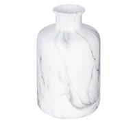 Atmosphera - Vase - marbre - Blanc - H17-5 cm