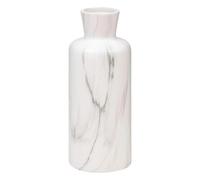 Atmosphera - Vase Effet marbre sao céramique Noir et Blanc h30cm
