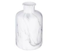 Atmosphera - Vase - marbre - Blanc - H17-5 cm