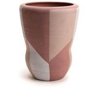 Amadeus Vase rond céramique - Marron terracotta