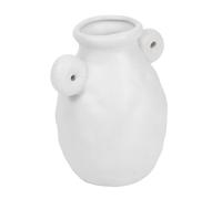 Vase Décoratif en Céramique Blanche à Deux Anses Style Nordique
