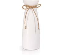 Vase décoratif - PZCC - Grand vase en céramique - Blanc - Style contemporain - Haute qualité
