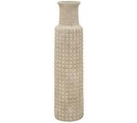 Vase Design Effet Sable "Sand" 110cm Beige Beige