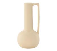 Vase Design en Céramique "Allis" 36cm Jaune