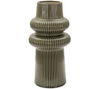 Vase Design en Céramique "Armony" 36cm Vert Vert