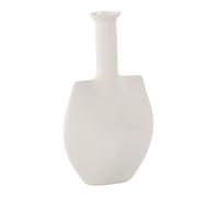 Vase Design en Céramique "Madison" 22cm Blanc Cassé